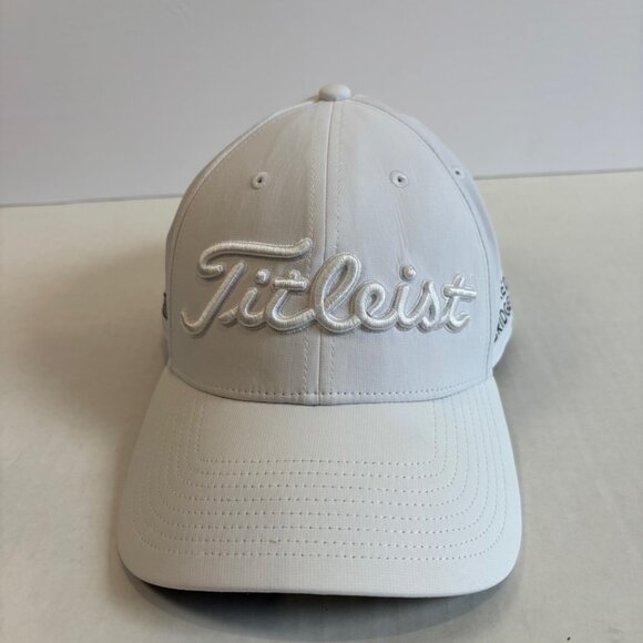 Titleist Strapback Golf Hat White Covered Bridge Golf Course Men's One Size - Picture 1 of 7